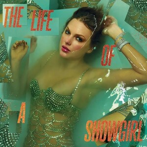 La pochette de l'album The Life of a Showgirl