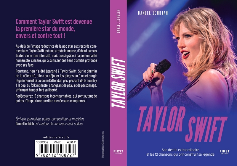 Taylor Swift - couverture du livre compl�te